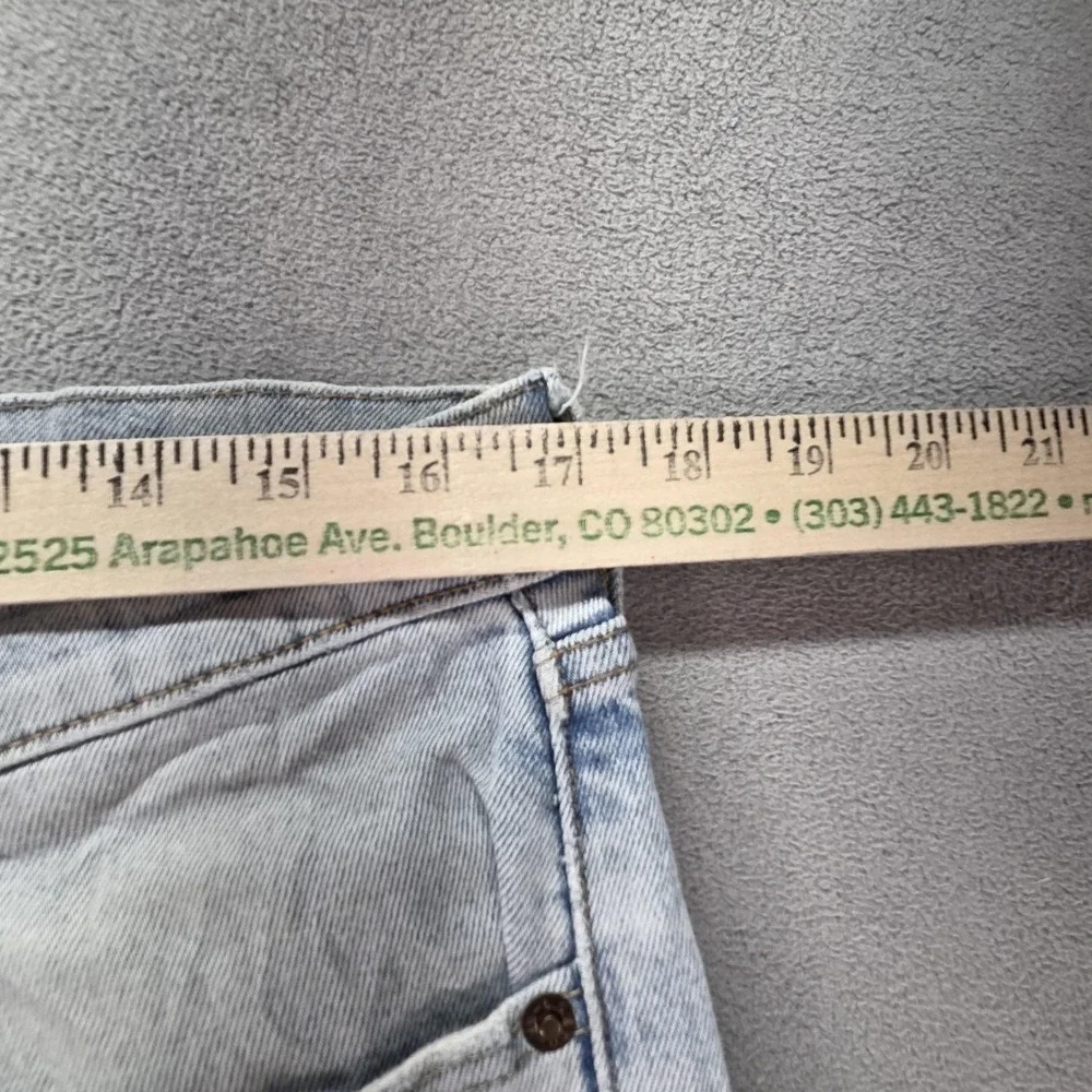 Levis Jeans Mens Selvedge Blue Light Wash Slim Thrashed Fits‎ 34x27